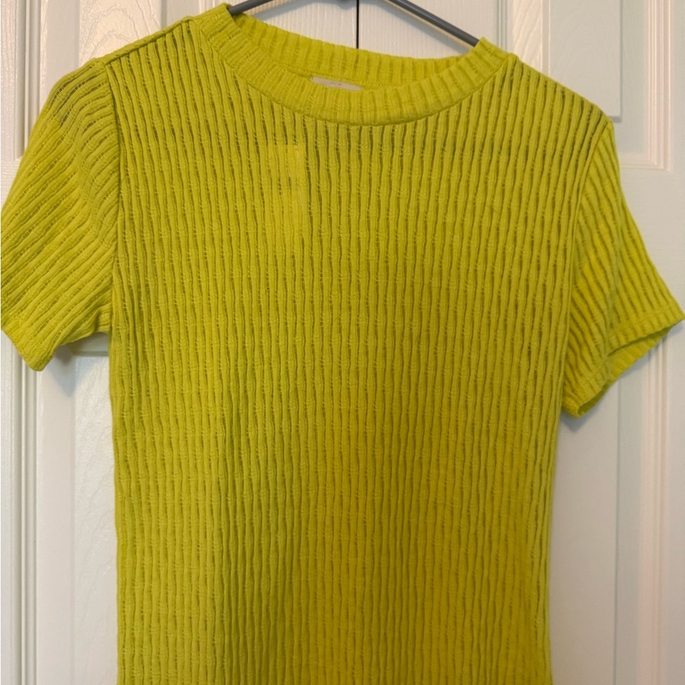 Pilcro Lime Short Sleeve Tee